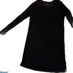 Midnight by  Carole Hochman Black night shirt XS